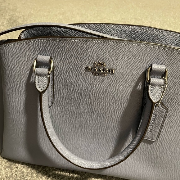 Baby blue Coach F28976 with silver hardware - Picture 4 of 15